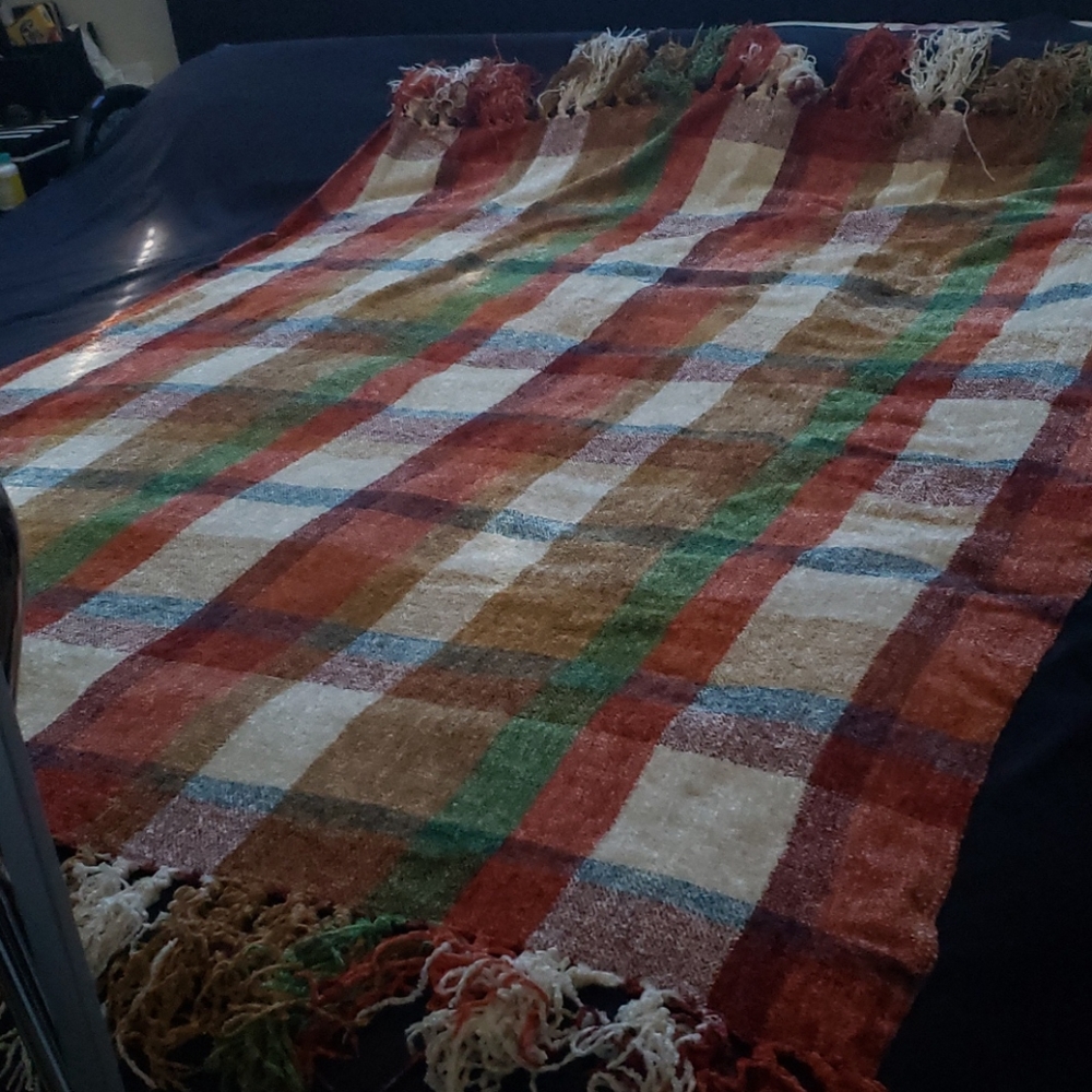 Throw Colorful Blanket.